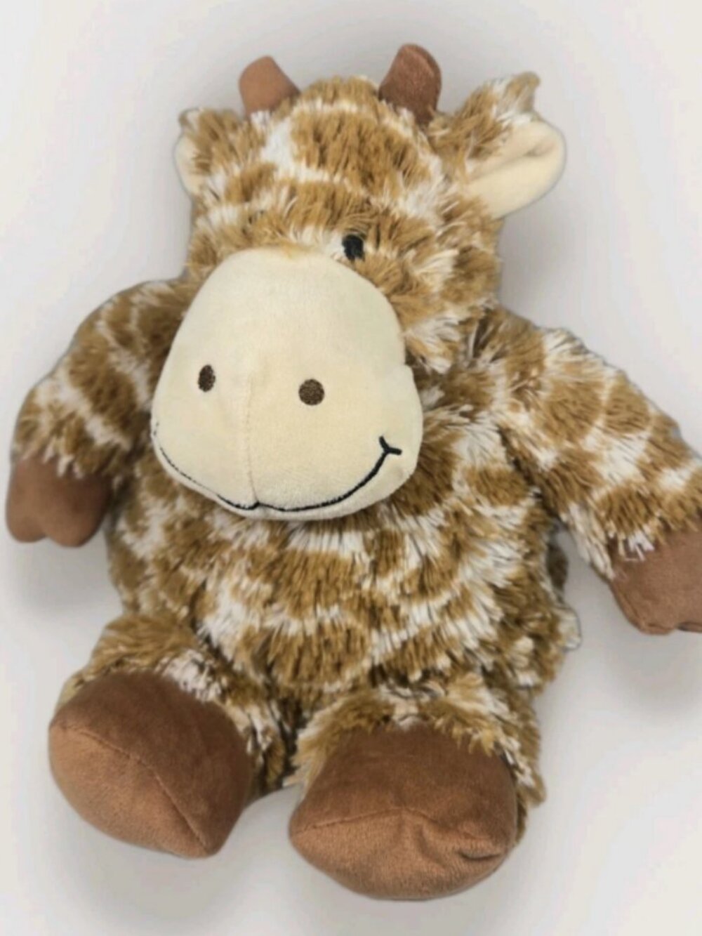 Warmies Giraffe Plush Weighted Microwavable Stuffed Animal Lavender Scented Toy